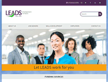 Tablet Screenshot of leadsservices.com